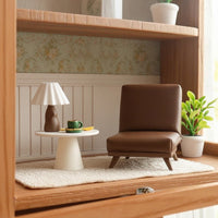 6 Pieces 1/12 Scale Dollhouse Furniture Realistic for Photo Setups, Hobbyists