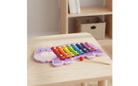 Wooden Xylophone Toy Educational 8 Note Xylophone Child Design 8 Note Glockenspiel for Young Children, Preschoolers