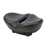 Short-Nose Saddle Hollow Center Cushioned Saddle Shock Absorption Short Bike Seat