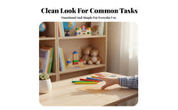 Pale Blank Vocabulary Cards, Hard Cardstock, Sturdy Study Flashcards, Handwriting Practice for Kids