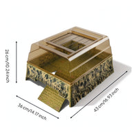 Turtle Basking Perch Textured Turtle Basking House Non-Slip Resting Terrace for Aquarium