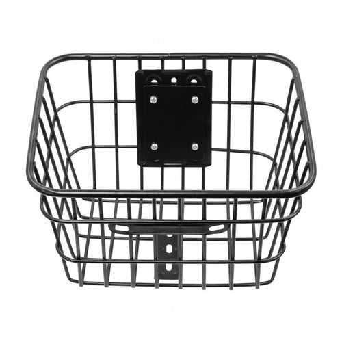 Electric Scooter Front Basket Practical Vehicle Accessory Heavy Duty for Travel