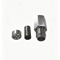Universal Stainless Steel Oxygen Sensor Filter Screen Extension Adapter M8*1.5 for Auto Modification