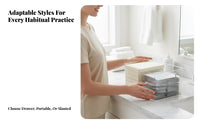 facial covering Packet Holder multi-purpose Use Vanity Storage Box Sturdy for Dormitory