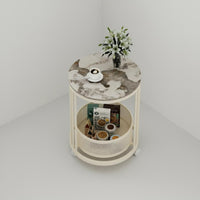 2-Tier Rolling Trolley Mobile 2-Tier Rolling Trolley Versatile Use