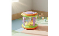 Infant Hand Pat Drum Early Educational Infant Hand Drum Multifunctional Musical Rotating Display Toy for Infants, Young Children, Bedtime