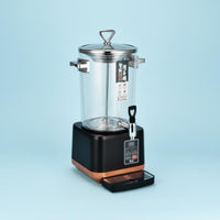 Automatic Steam Tea Brewer Fast Boiling Electric Tea Brewer Beverage Warmer Dispenser Boil-Dry Protection for Restaurant