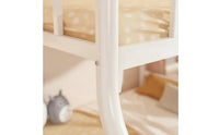 Space-Saving Metal Bunk Bed No Box Spring Needed Bunk Bed with Ladder Compact Furniture Sturdy for Children, Shared Room, Bedroom