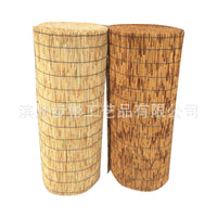 Large Reed Roll-Up Blind for Wall Decoration, Ceiling Partition, Light Shading, Sun Shading, Lift Door Curtain, Bamboo Roller Blind