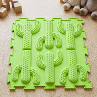 Sensory Stepping Mat Outdoor Sensory Puzzle Play Mat Anti-Slip for Kids, Young Children, Playroom, Classroom