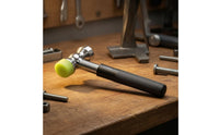 Stainless Steel Cycle Repair Hammer Titanium Alloy Double-Head Hammer Urethane Tips Impact Tool Knurled Grip