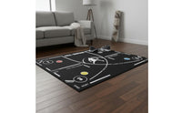 Sound Absorbing Basketball Footwork Training Mat Noise-Reducing Portable Basketball Training Mat Long-Lasting Lightweight for Beginners