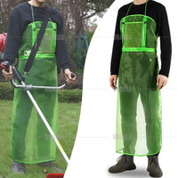 Breathable Mesh Mowing Apron for Garden and Forestry Protection
