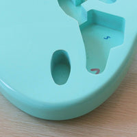 Lightweight Guitar Body with Neck Pocket Solid Guitar Body with Routed Cavities Unfinished for Luthier