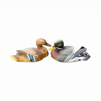Mandarin Duck Sculptures Decorative Buoyant Duck Ornaments Texture Pond Ornaments for Garden