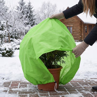Outdoor Plants Horticultural Fleece for Winter Garden, Waterproof Plant Protection for Potted Plants, Breathable Plant Covers, 1 Pack Cover