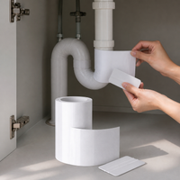 Self-Adhesive Pipe Cover Decorative Wall Sticker for Kitchen Bathroom AC Pipes
