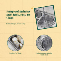 Rustproof stainless steel rack