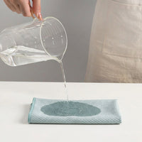 Super-Fine Microfibre Cloth and Cleaning Cloths, Streak-Resistant Window Cloths for Glass and Mirrors, Lint-Resistant Cloth with Scale Weave