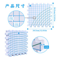 网格定位板编织板特厚泡沫编绳方格 T型针别针固定方格毛线定型板