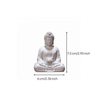 Resin Buddha Ornament Cute Tabletop Buddha Easy to Clean