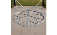 Throwing Circle  Silver-Toned Silver Put Circle Accurate Size