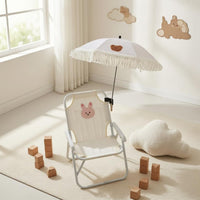 Pushchair Attach-on Umbrella Round Canopy Pushchair Shade Bear Decoration Infant Gear
