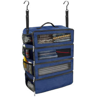 Foldable Multi-Function Clothes Storage Organizer with Hanging Multi-Layer Design, Large Capacity