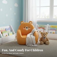 Upholstered child's Armchair Stable Design child's Club Chair for storytime Corner
