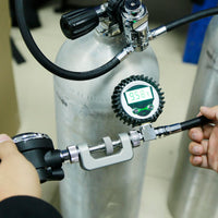 潜水调节器二级头节流阀 维修工具2nd 通用型中压表气压调整检测