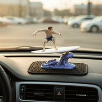 Car Dashboard Surfer Decor Inertia Swing Wobbling Surfer Statue Wobbly Motion