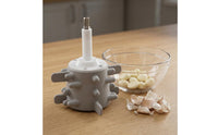 Garlic Peeling Attachment White Cap Garlic Grinder Accessory Food Tool Easy to Clean Rapid Meal Prep