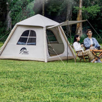 Quick Setup Inflatable Tent Portable Inflatable Tent Windproof Shelter Ventilated for Campers, Camping