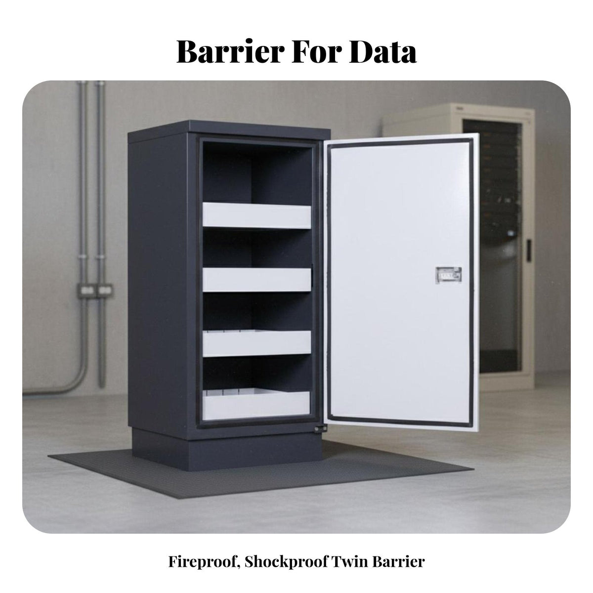 Information Security Cabinet Humidity-Resistant-Resistant Anti Adjustable Shelves Fire Resistant Data Cabinet for Official Institutions Agencies