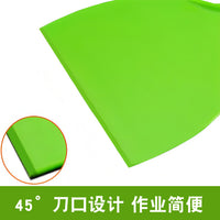 Plastic Putty Knife 5-Piece Set, Scraper, Wallpaper Knife, Large Size, for Smoothing Putty