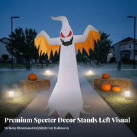 Halloween Inflatable   Decoration | Spooky Holiday Display, Giant Standing Design, for Yard