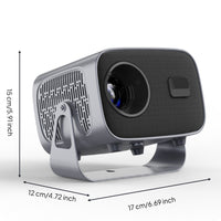 Display Device with Stand Portable Smart Display Device Compact for Movie Nights, Home Entertainment