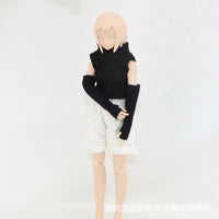 1/12女兵人袖套12分8分BJD娃娃衣服15CM模型素体手办服装工厂批发