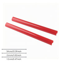 Front Bumper Grille Trim Exterior Decorative Grille Strip Glossy Finish