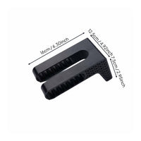 Two-Wheeled Wall Mount Rack Stable Support Indoor Bike Storage Hook Simple Design Cycle Wall Hanger for Apartment