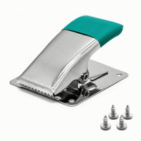 Angling Clamp with Screws Serrated Angling Clamp Heavy Duty for Tackle Boxes