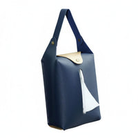 Wall Mount Tissue Cover Multi-Functional Household Storage Snap Button Closure for Dining Table