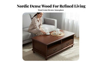 two-in-onePurpose Design elevateTop Coffee Table Space-Saving Storage Furniture Modern design Easy Assembly for Apartment Dwellers, Homeowners, Office Workers, Living Room, Small Apartments, Dining Area
