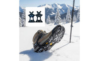 Anti Slip Shoe Spikes over-Shoe Ice Cleats High Traction Cleats for Shoes for Elderly