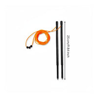 Visual Feedback Putting Gate and Alignment Aid Kit Portable with Carrying Case Golf Putting Training Set Long-Lasting Aluminum Alloy Sports Equipment for Indoor