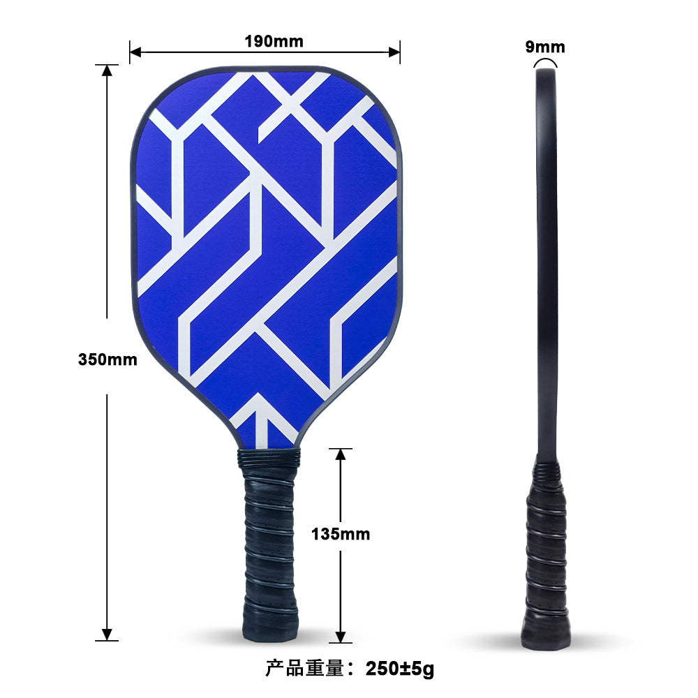 跨境专供木质匹克球拍户外运动杨木匹克球拍uv真彩打印pickleball