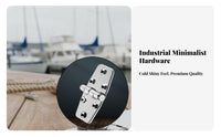 3 Inch Stainless Steel Hinge Stainless Steel Door Hinge Polished Finish for Yacht, Locker