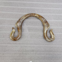 跨境 箱包配件树脂提手 弯勾形.环保树脂手把  DIY手袋树脂手提