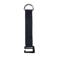 Woven Strapping Hook Strap Metal Loop Training Hook Strap Adjustable Hanging Workout Straps Portable