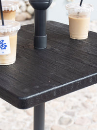 Adjustable Height Outdoor Table for Umbrella, Portable Folding Hanging Table for Small Stalls